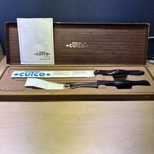 Cutco Cut Co. Knife Kitchen Set Carving Steak Vintage Fast Shipping